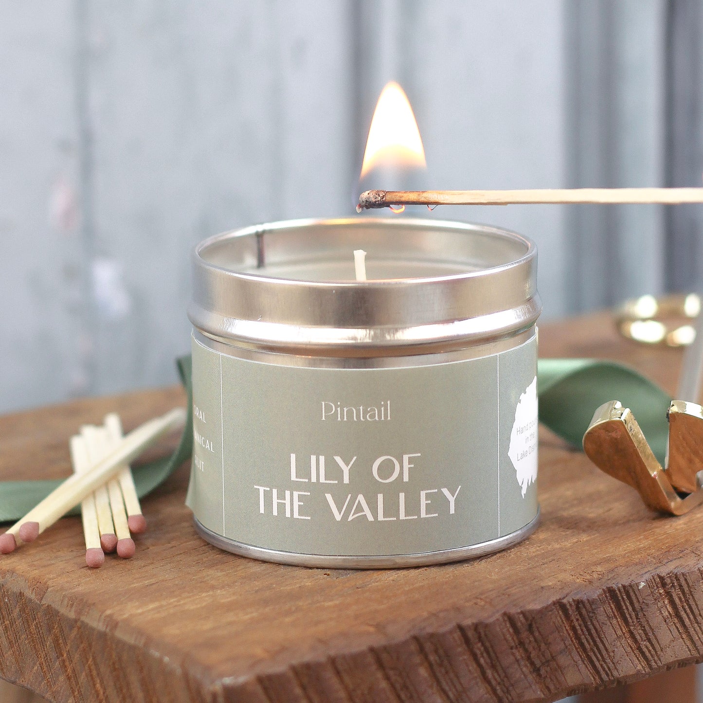 Lily of the Valley Classic Tin Candle