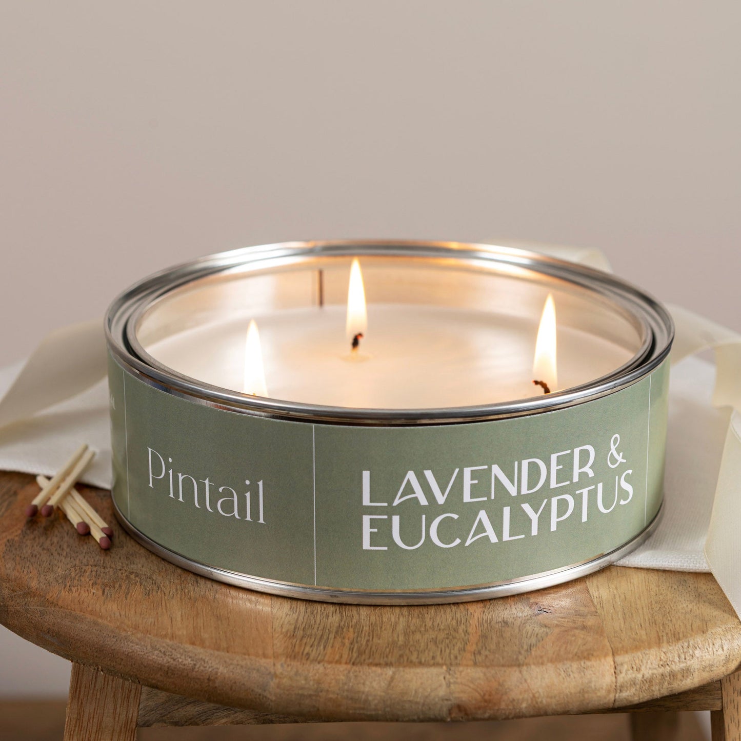 Lavender & Eucalyptus Triple Wick