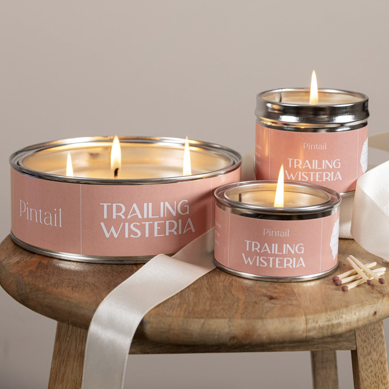 Trailing Wisteria Triple Wick Candle