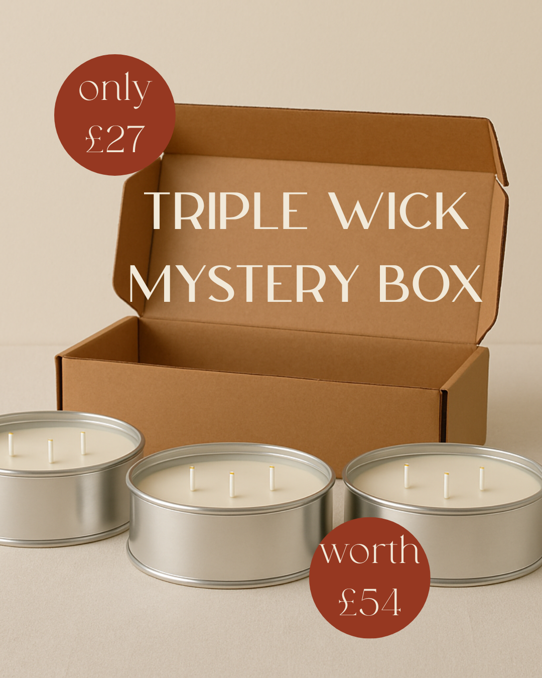 Triple Wick Mystery Box
