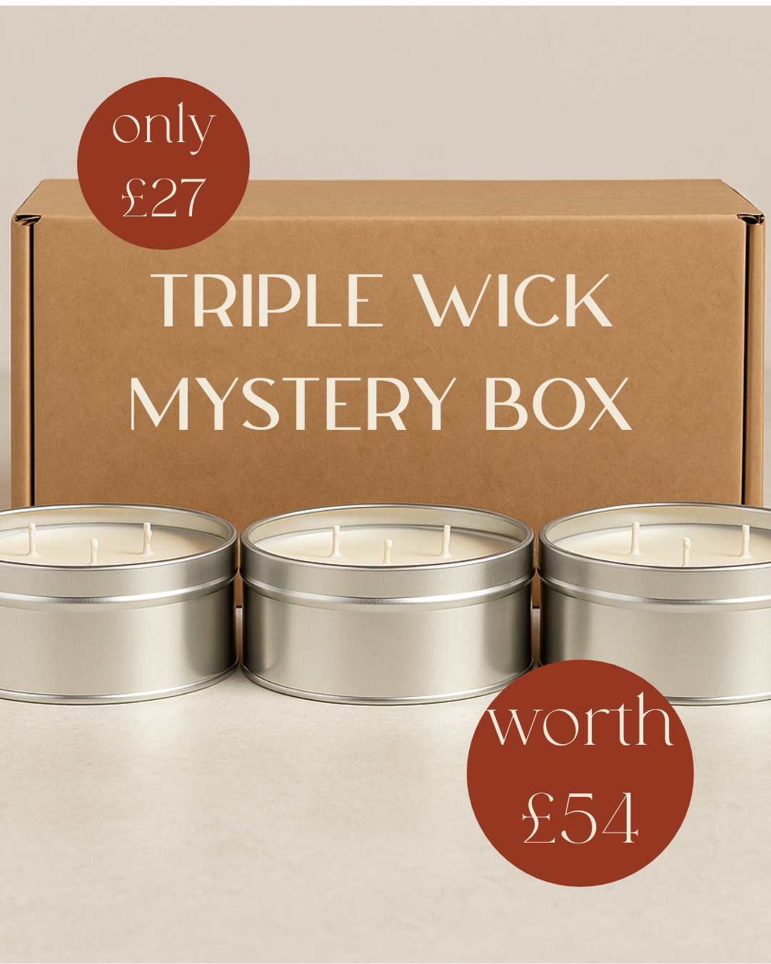 Triple Wick Mystery Box