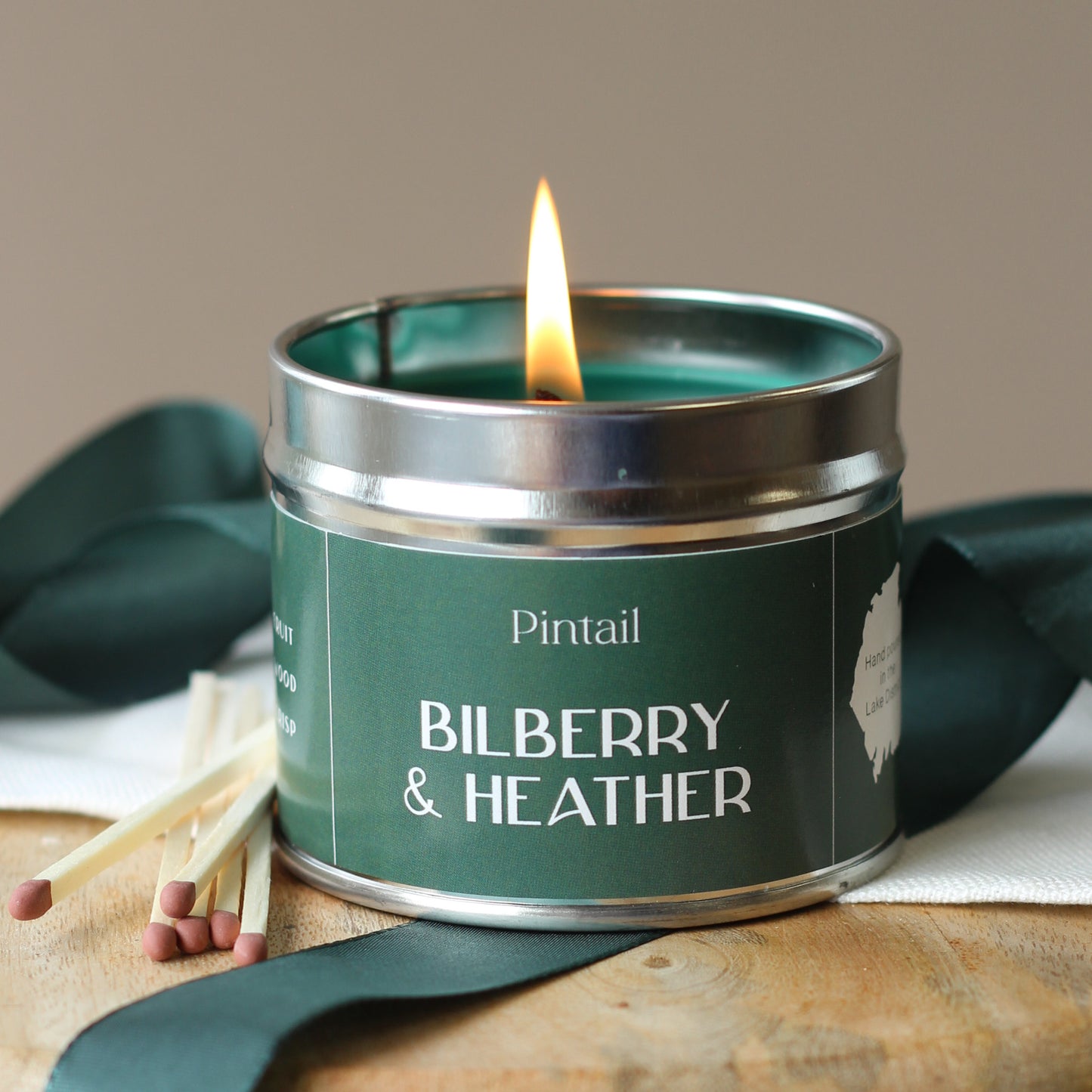Bilberry & Heather Classic Tin Candle