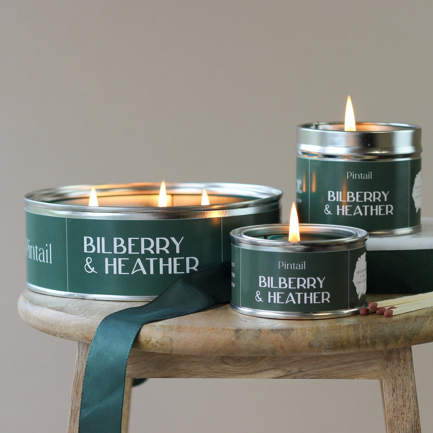 Bilberry & Heather Paint Pot Candle SIX PACK