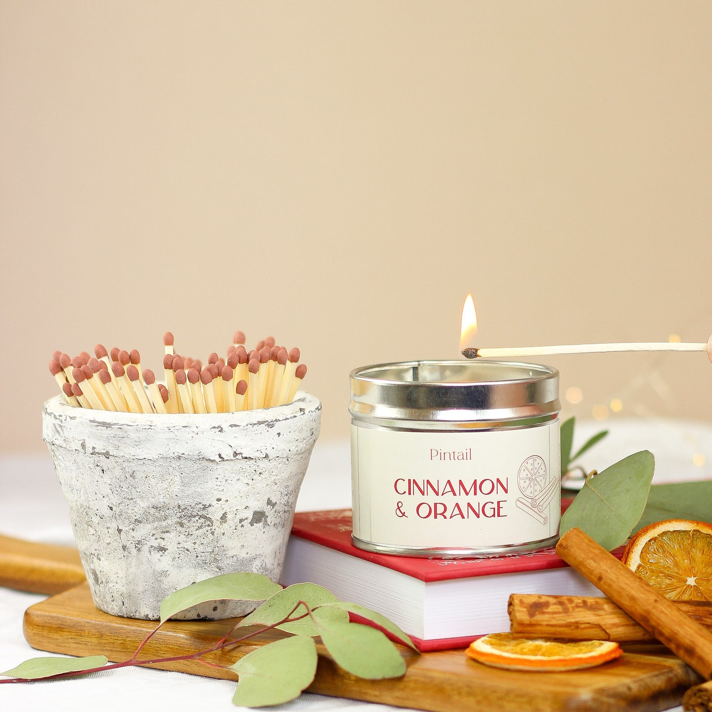 Cinnamon & Orange Classic Tin Candle