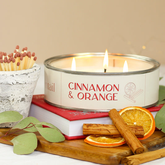 Cinnamon & Orange Triple Wick Candle