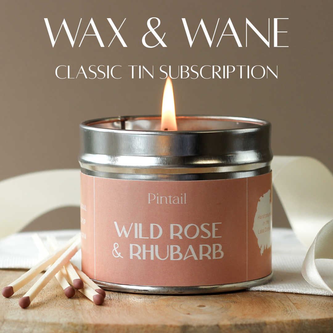 Wax & Wane Classic Tin Candle Subscription