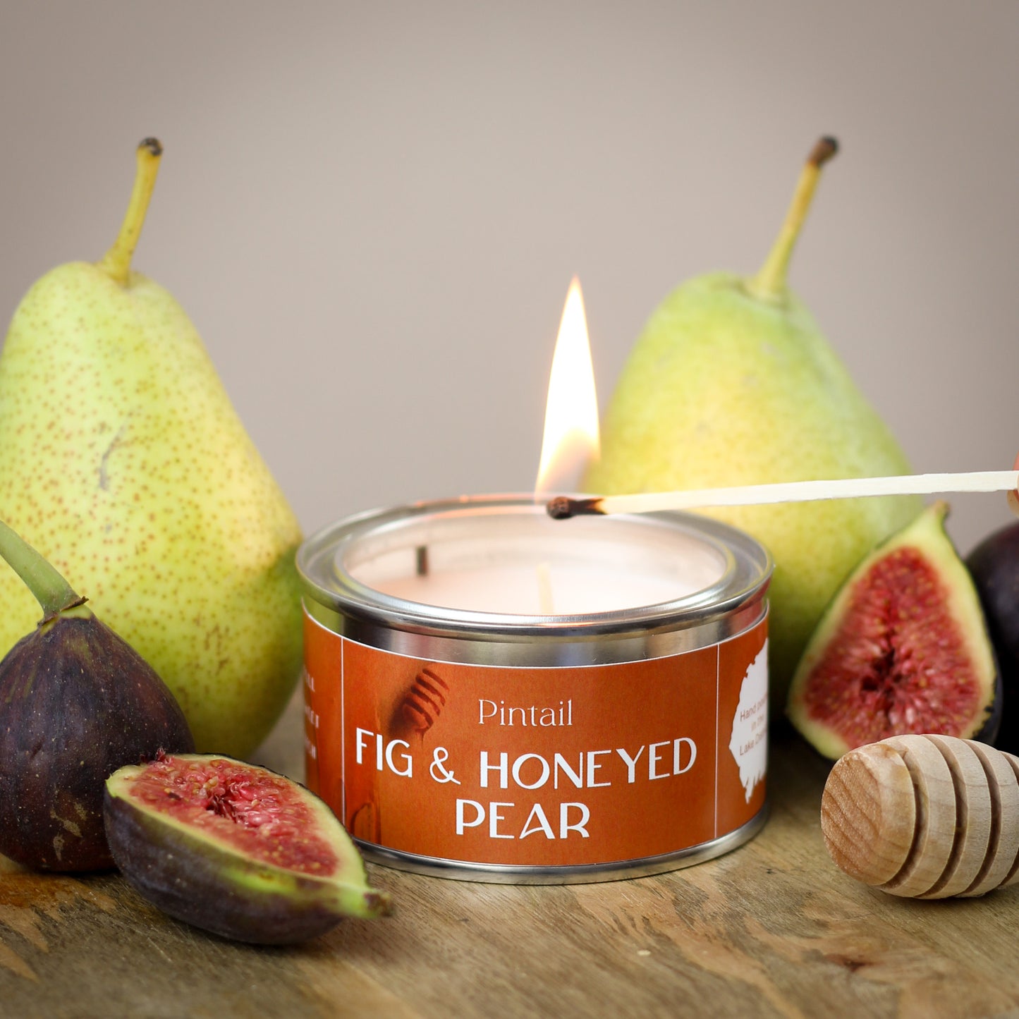 Fig & Honeyed Pear Paint Pot Candle