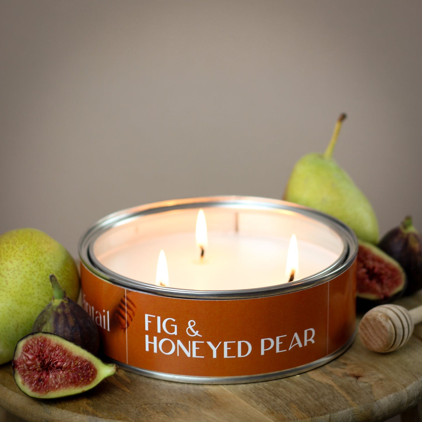 Fig & Honeyed Pear Triple Wick Candle