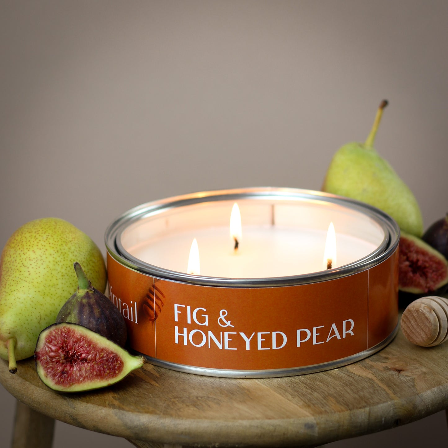 Fig & Honeyed Pear Triple Wick Candle