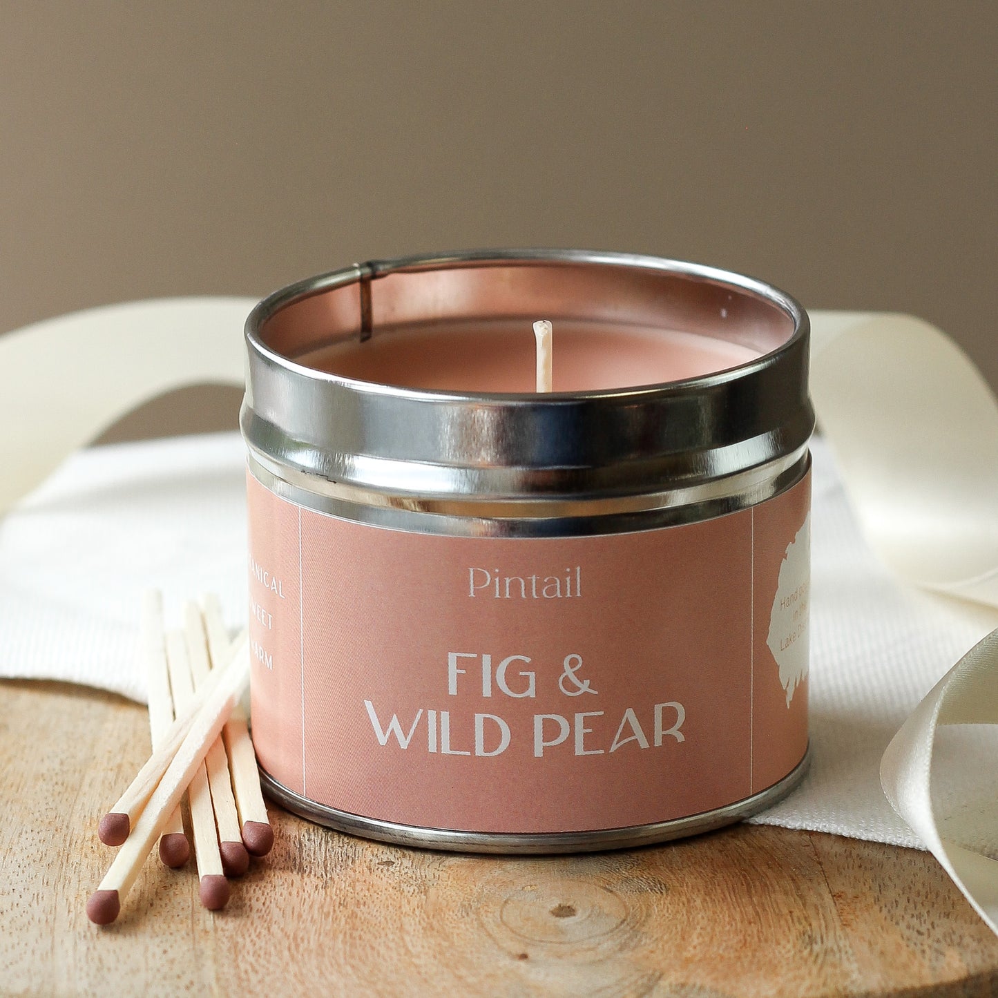 Fig & Wild Pear Classic Tin Candle