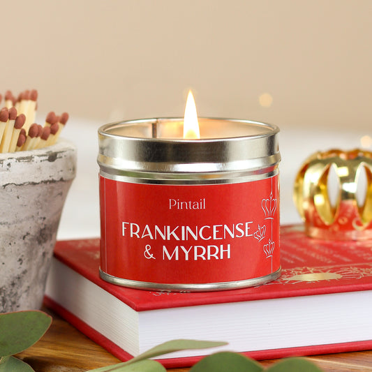 Frankincense & Myrrh Classic Tin Candle