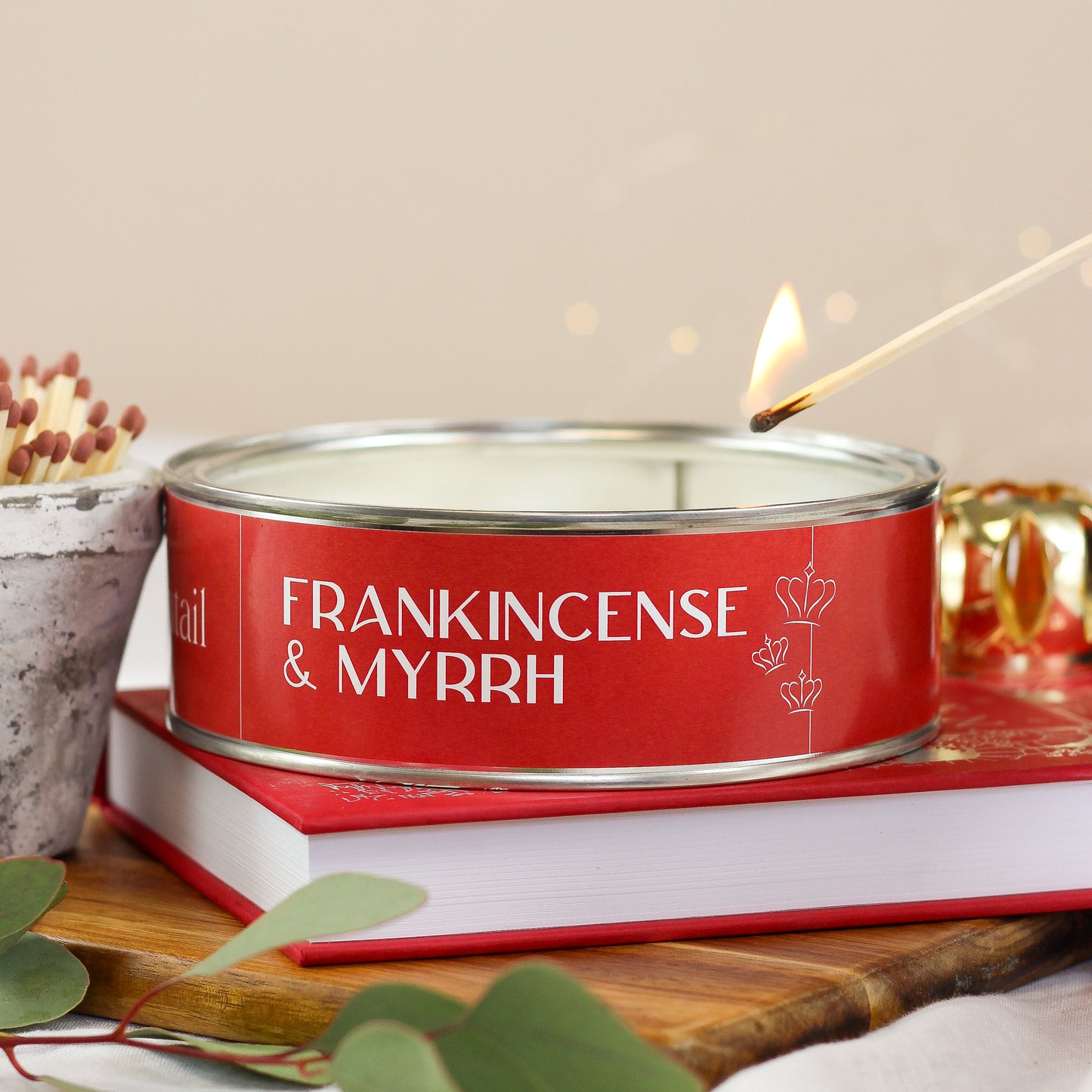 Frankincense & Myrrh Triple Wick Candle