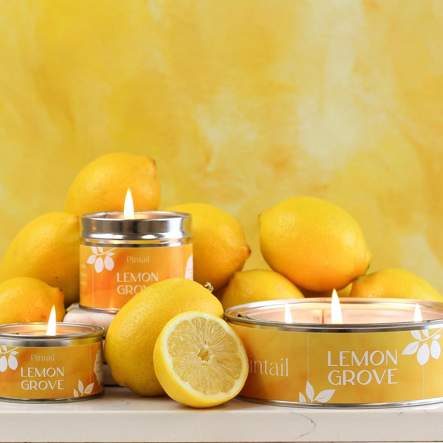 Lemon Grove Triple Wick Candle