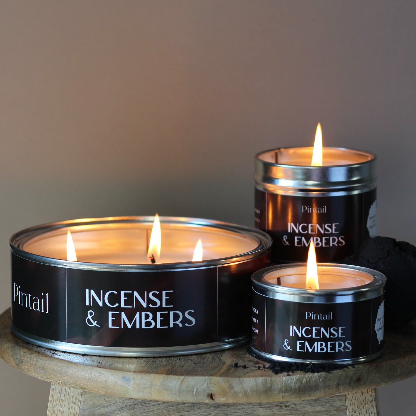 Incense & Embers Triple Wick Candle