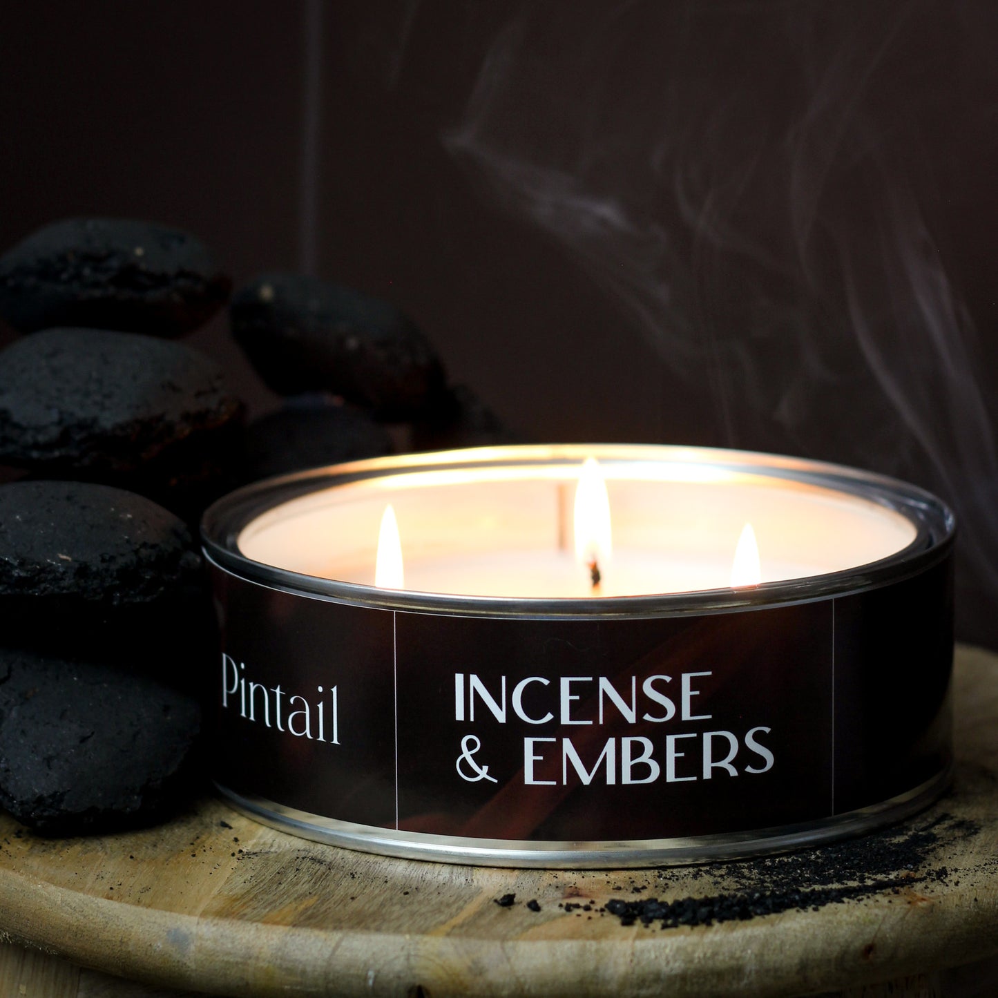 Incense & Embers Triple Wick Candle