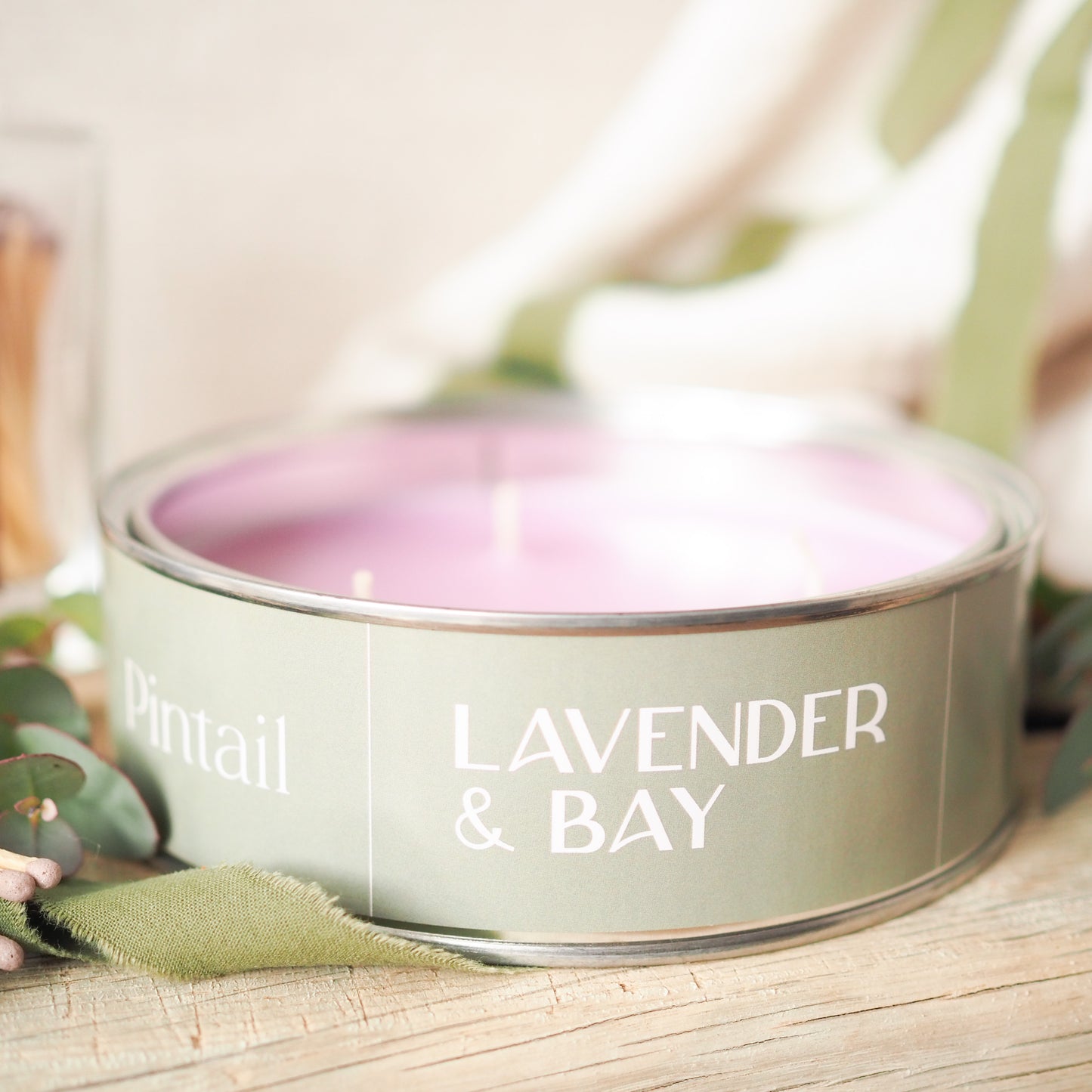 Lavender & Bay Triple Wick
