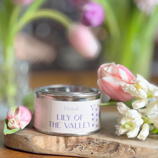Lily of the Valley Paint Pot