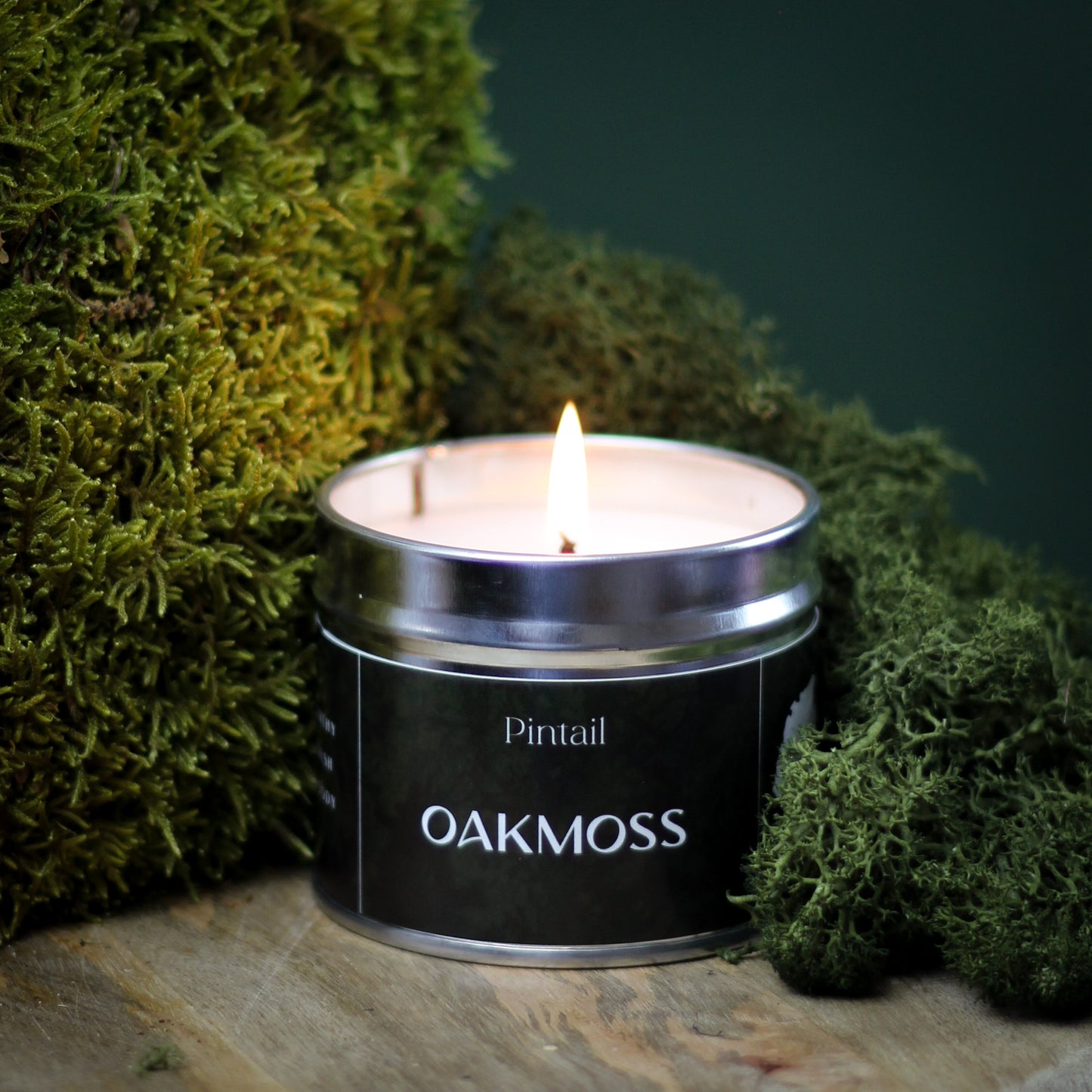 Oakmoss Classic Tin Candle