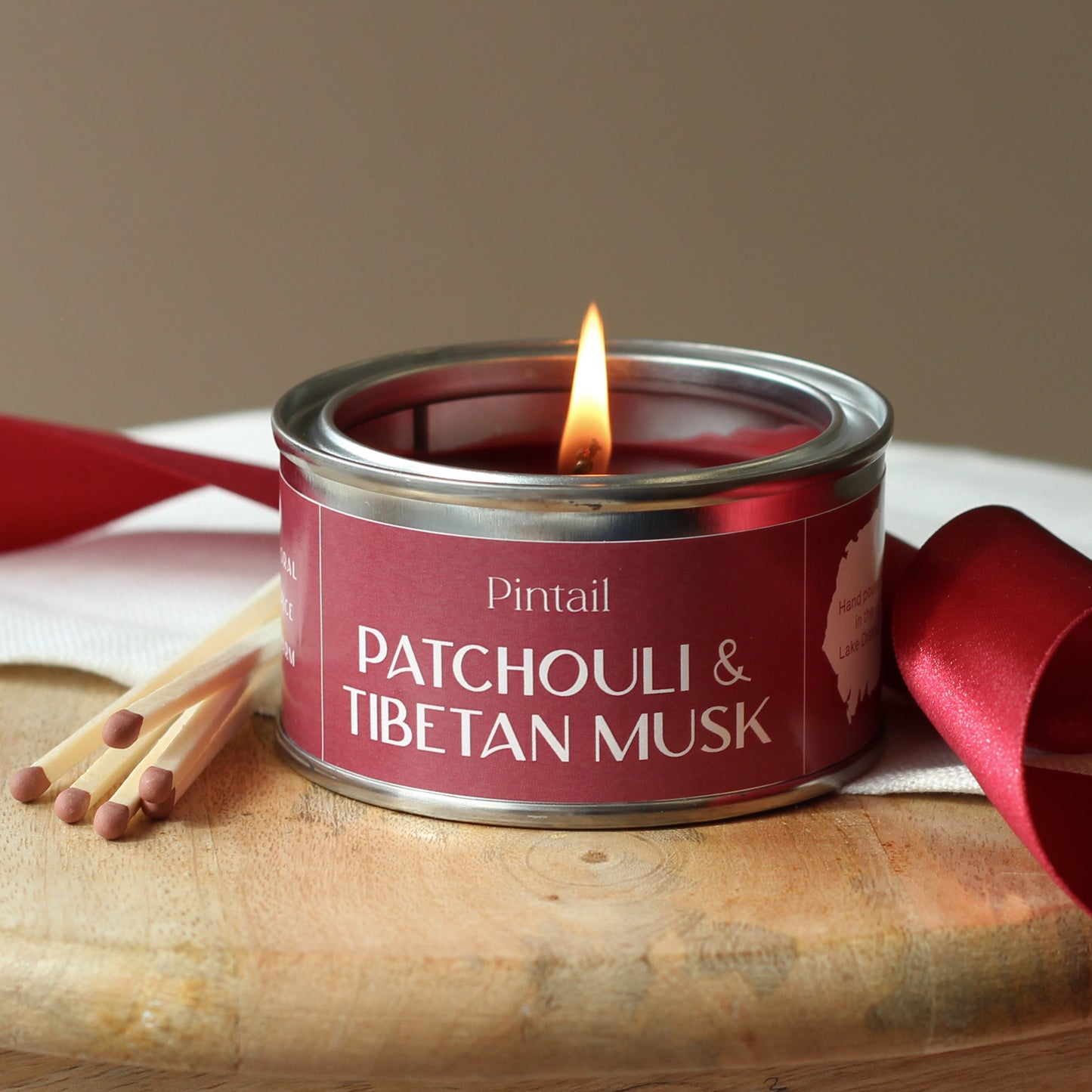 Patchouli & Tibetan Musk Paint Pot Candle