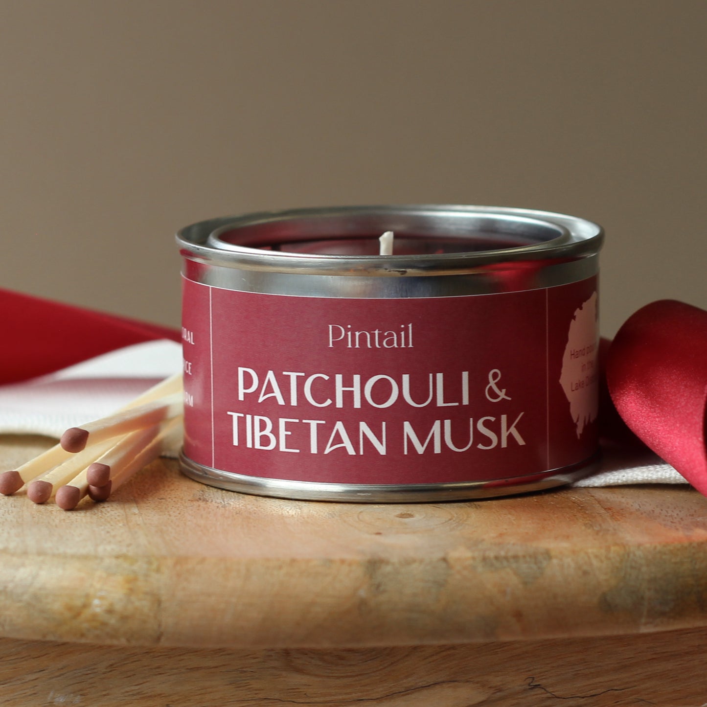 Patchouli & Tibetan Musk Paint Pot Candle