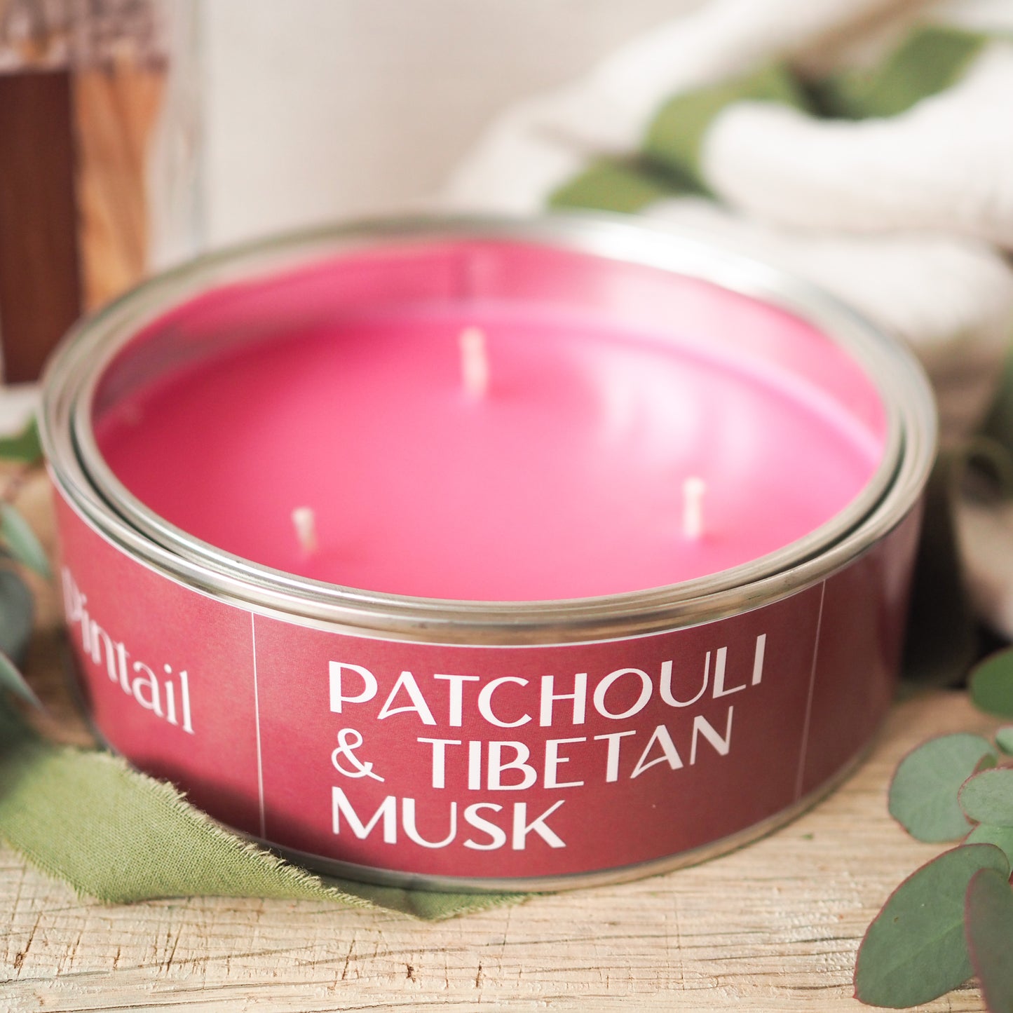 Patchouli & Tibetan Musk Triple Wick