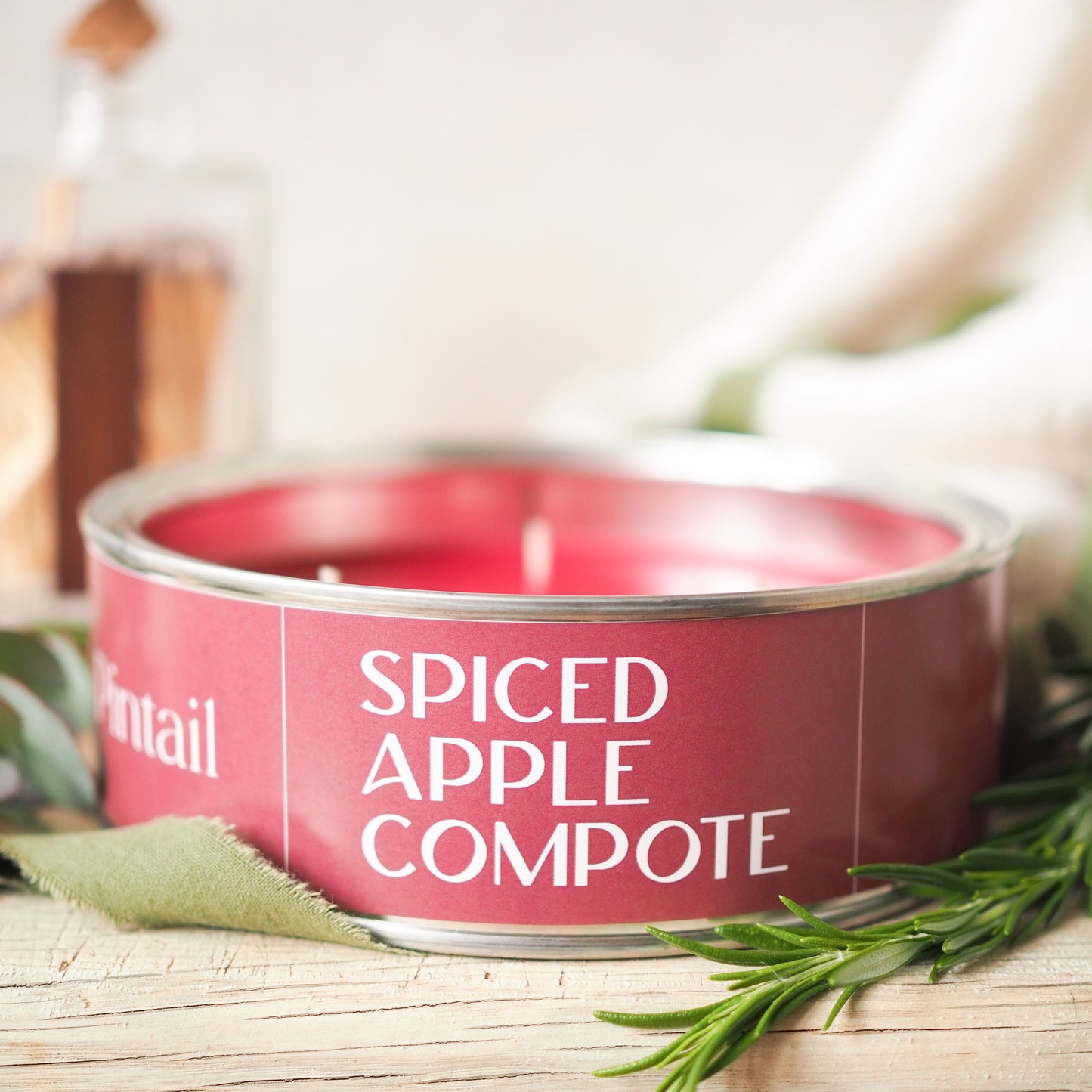Spiced Apple Compote Triple Wick