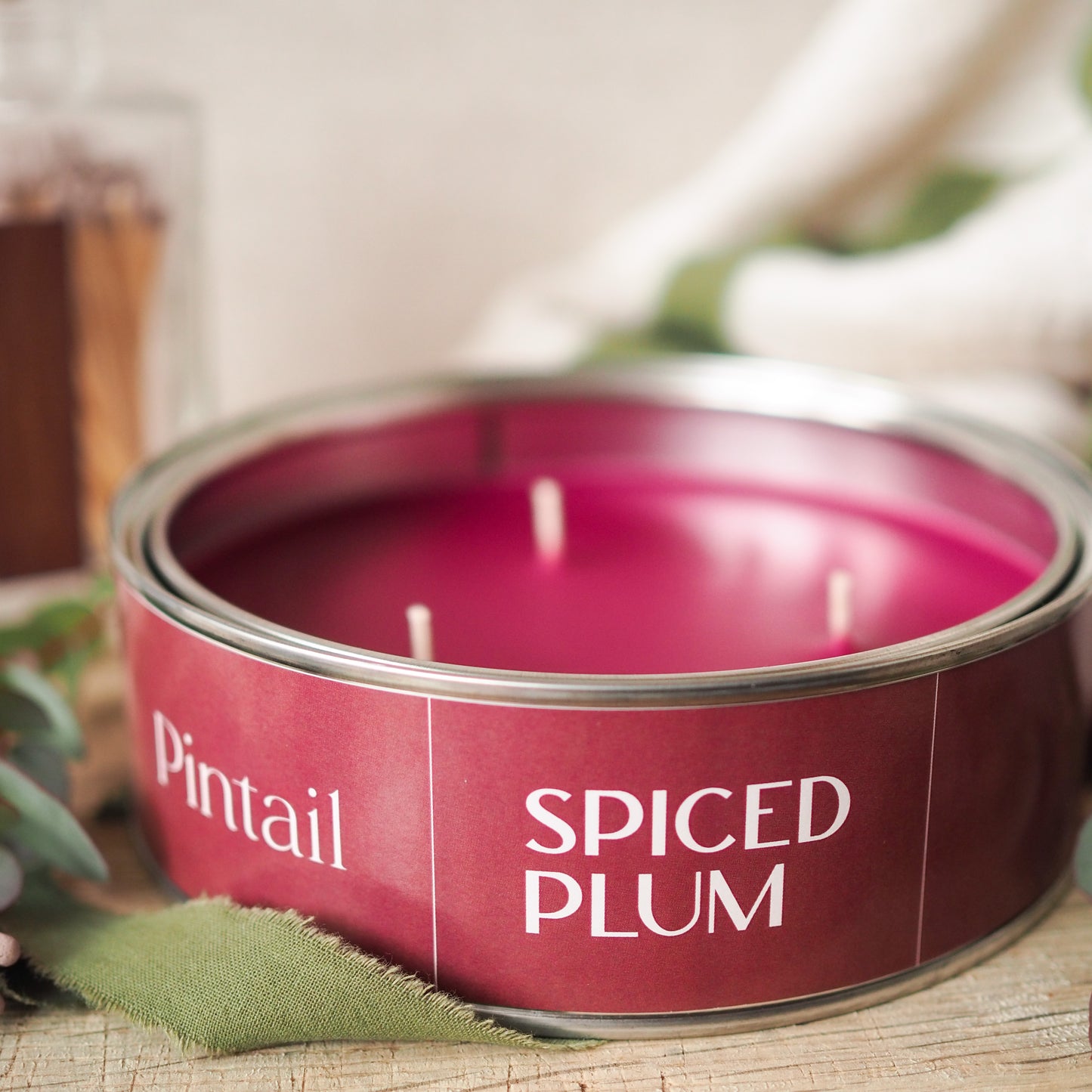 Spiced Plum Triple Wick