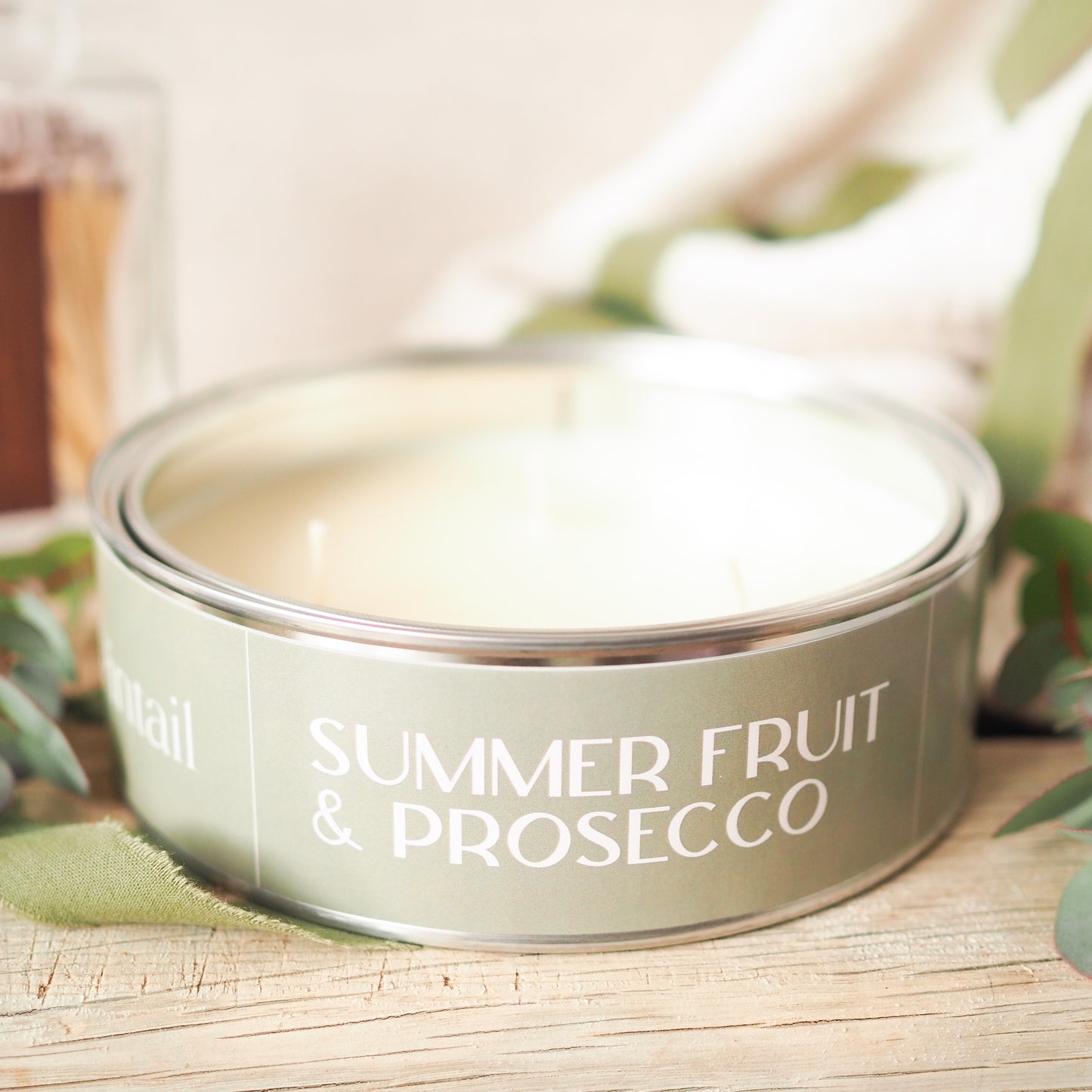 Summer Fruit & Sparkling Wine Triple Wick