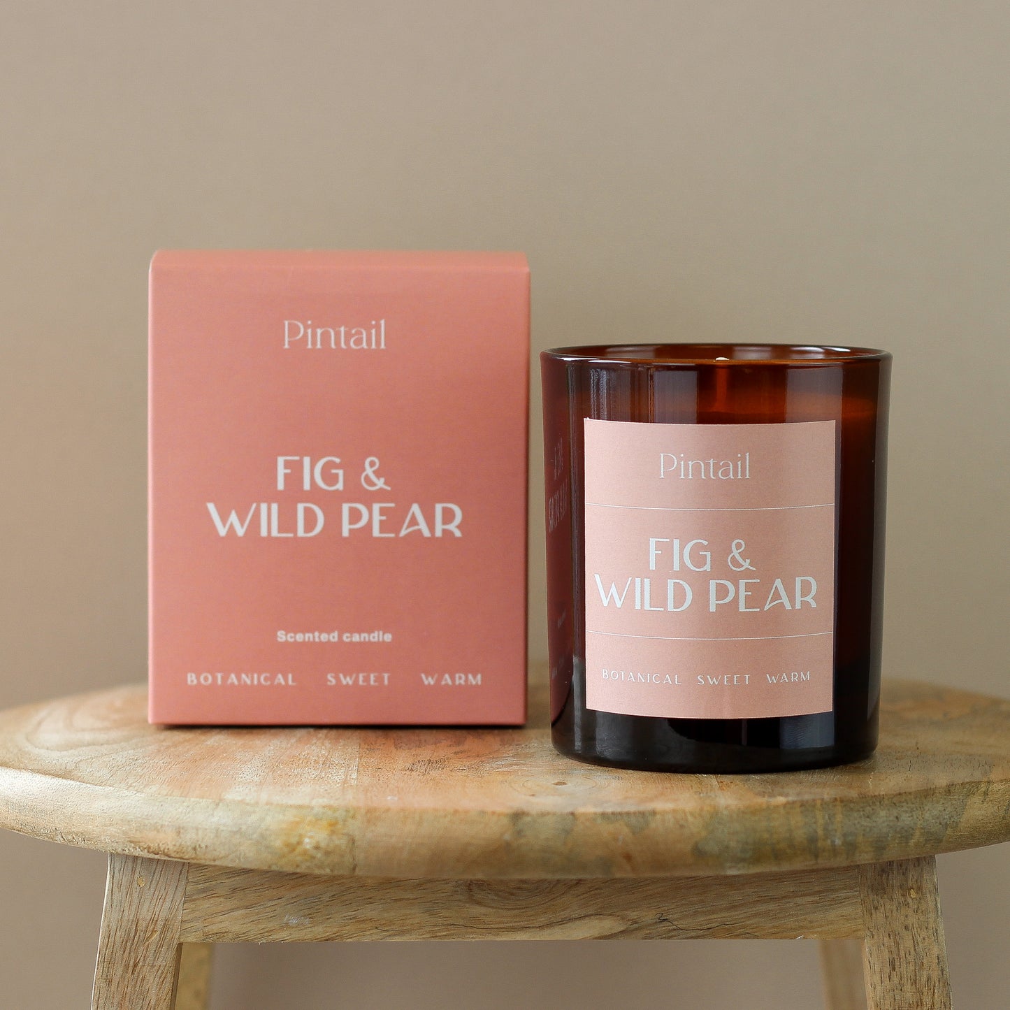 Fig & Wild Pear Glass Candle