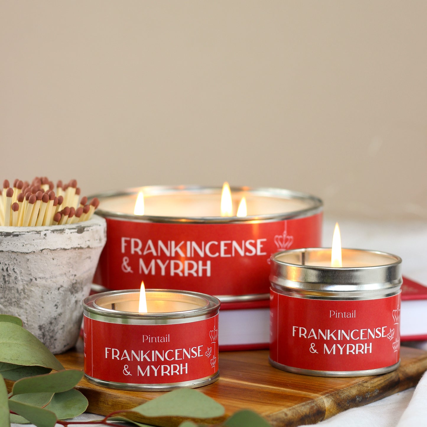 Frankincense & Myrrh Triple Wick Candle