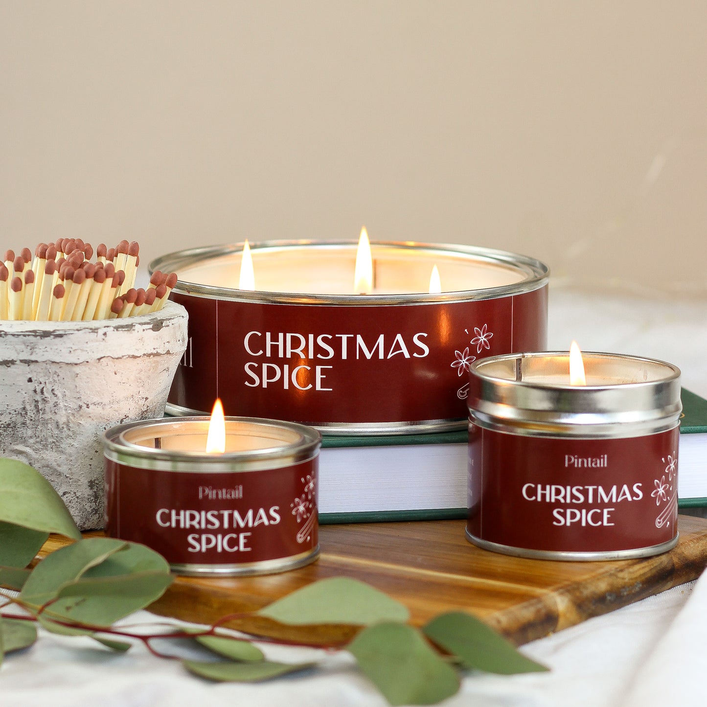 Christmas Spice Triple Wick Candle