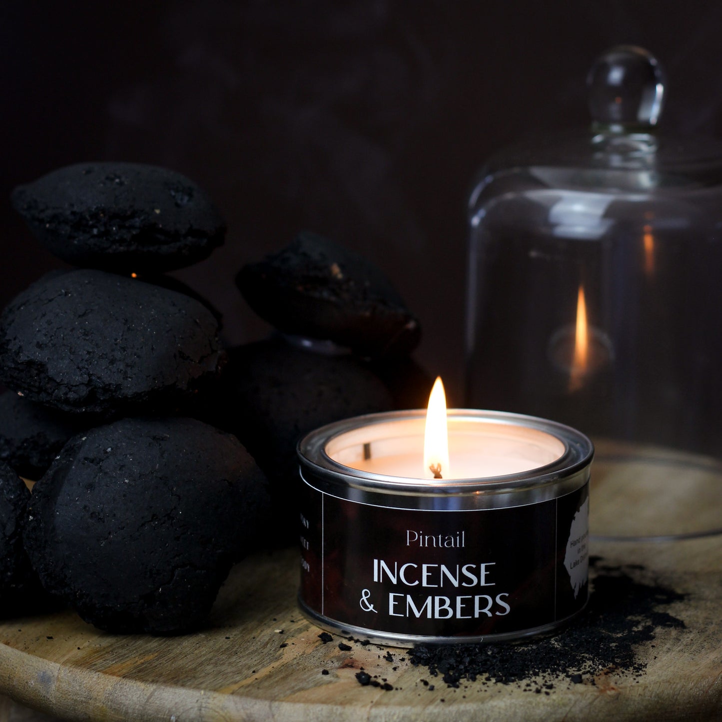 Incense & Embers Paint Pot Candle