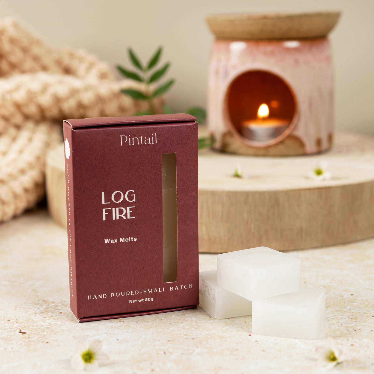 Log Fire Wax Melts