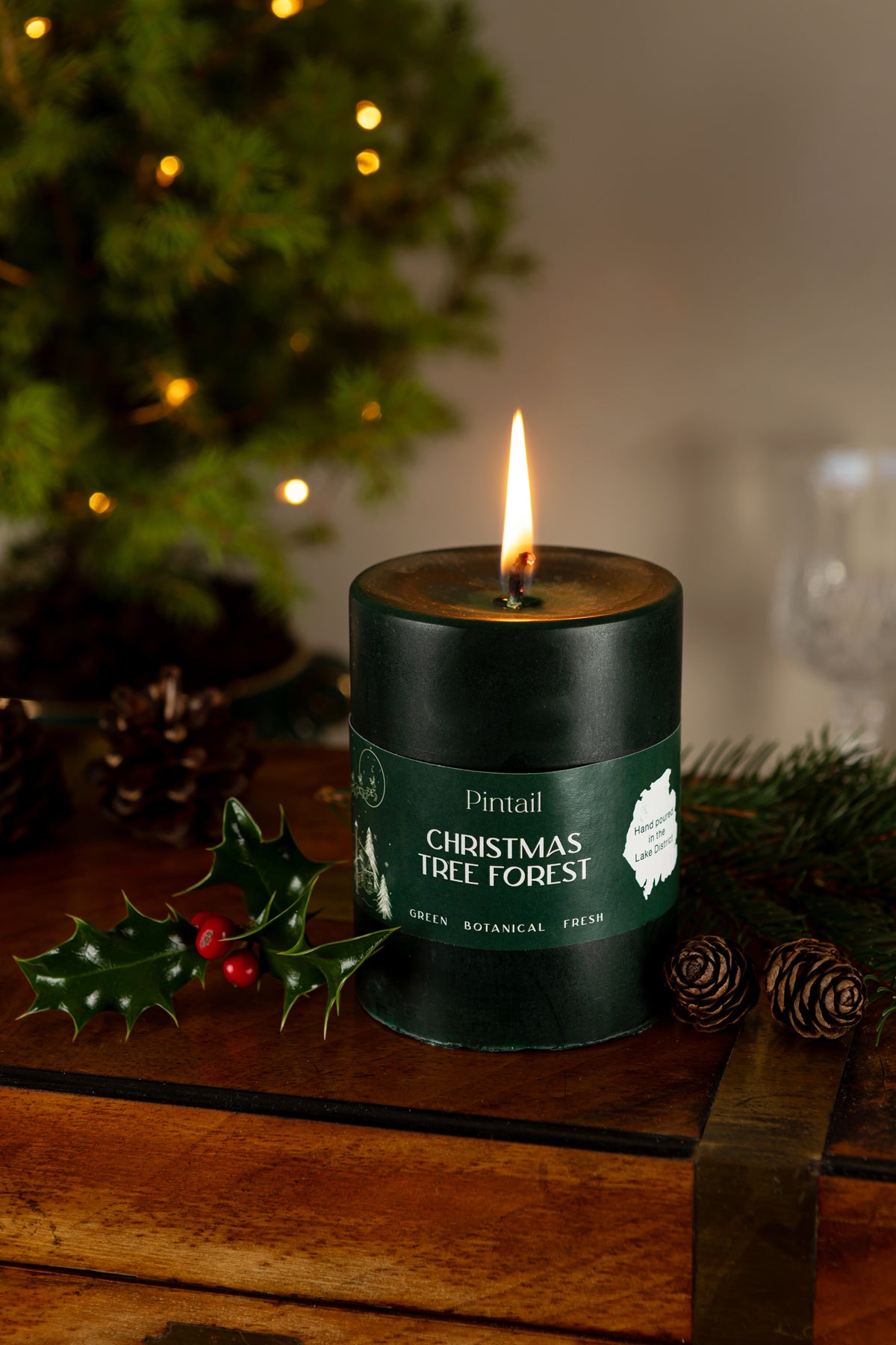 Christmas Tree Forest Pillar