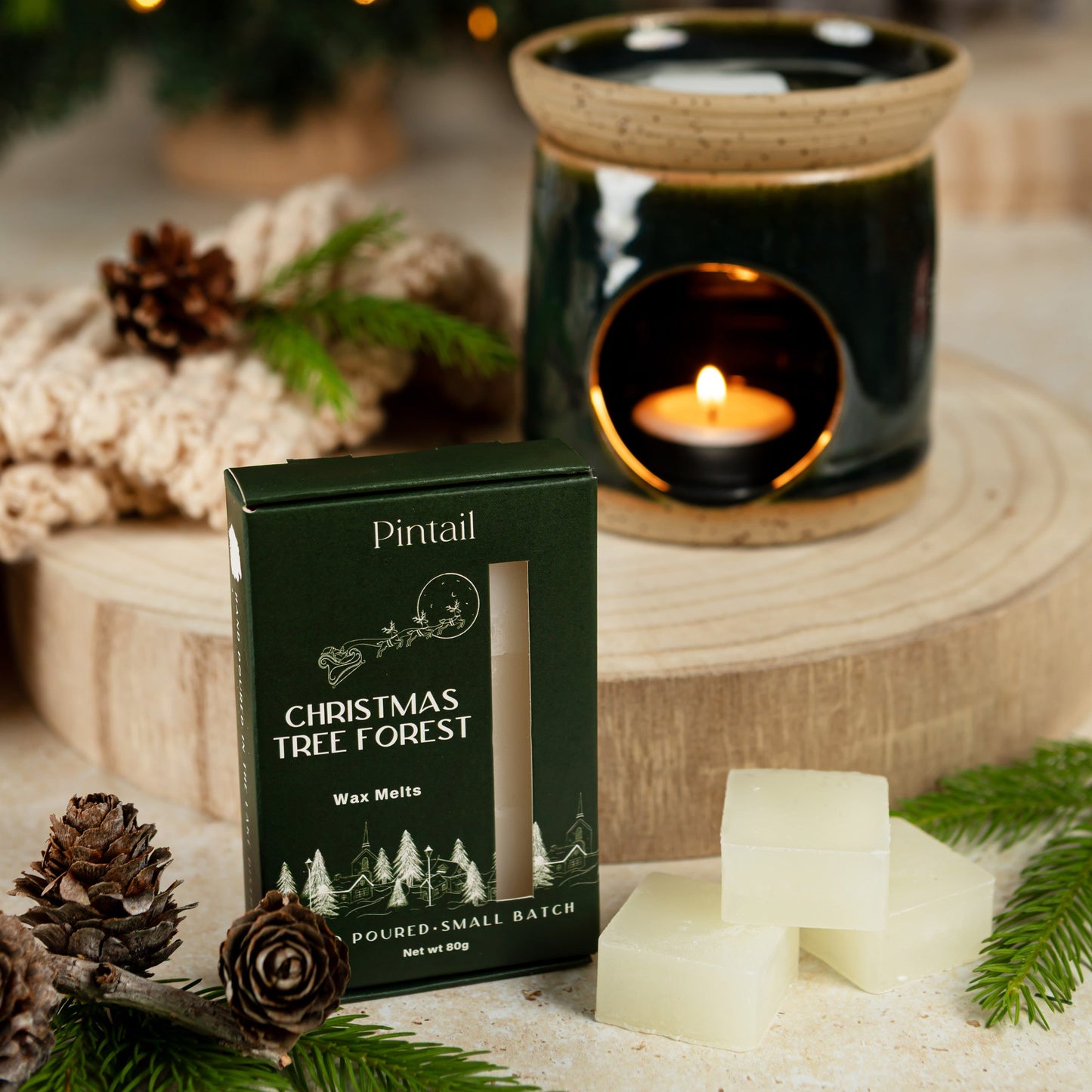 Christmas Tree Forest Wax Melts - Pre Order for September Dispatch