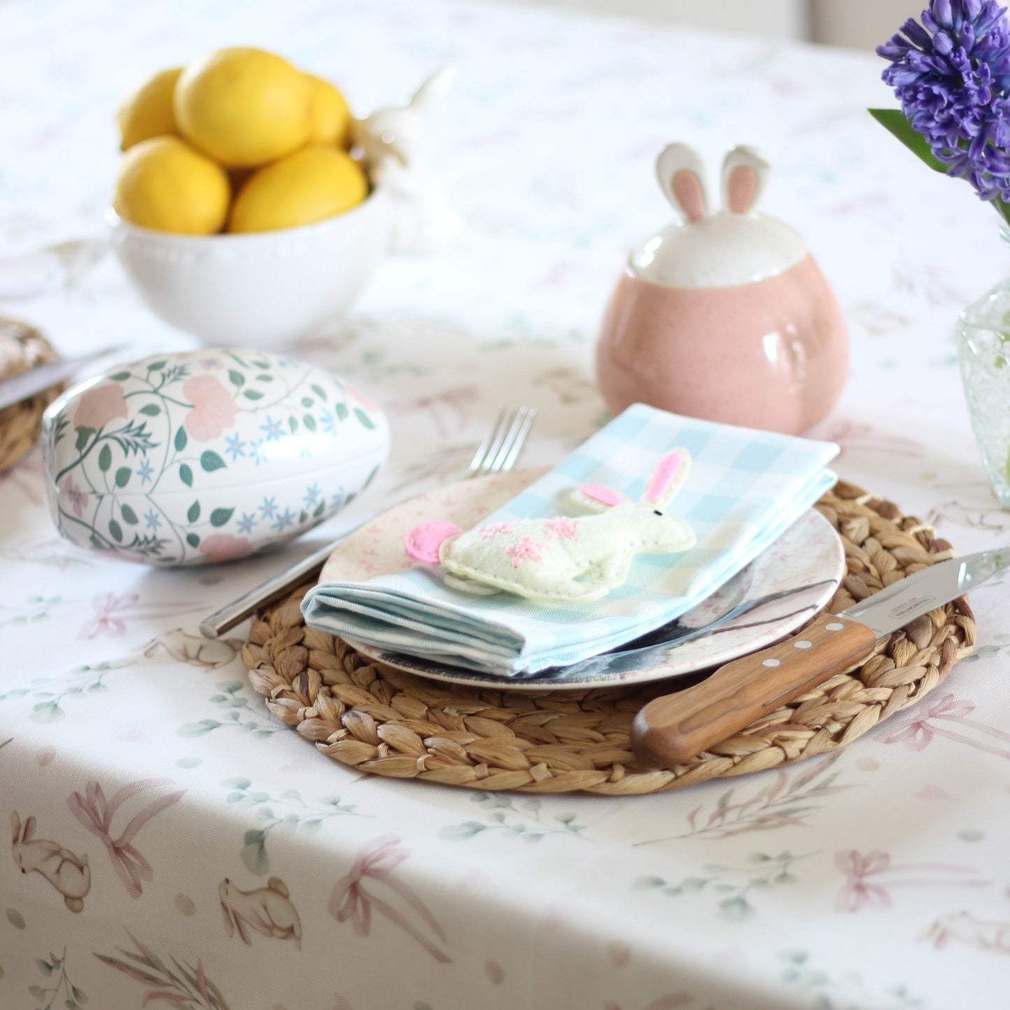 Bunnies and Bows Table Runner