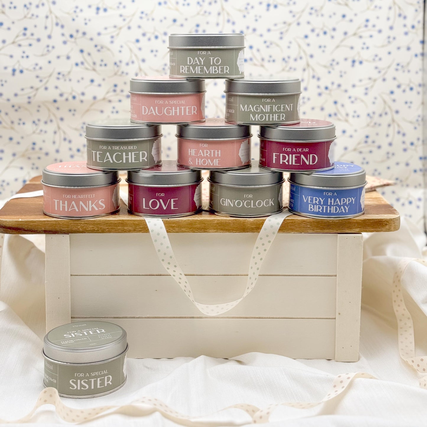 For a Very Happy Birthday' Fresh Linen Occasion Candle