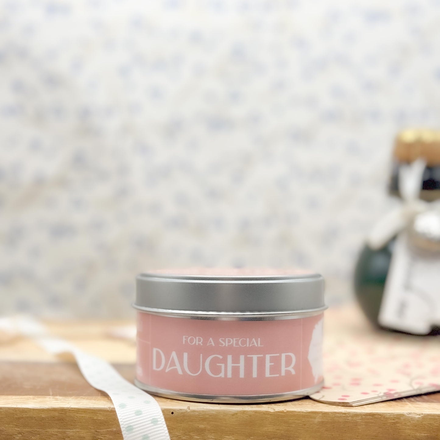 For a Special Daughter' Wild Rose & Rhubarb Occasion Candle