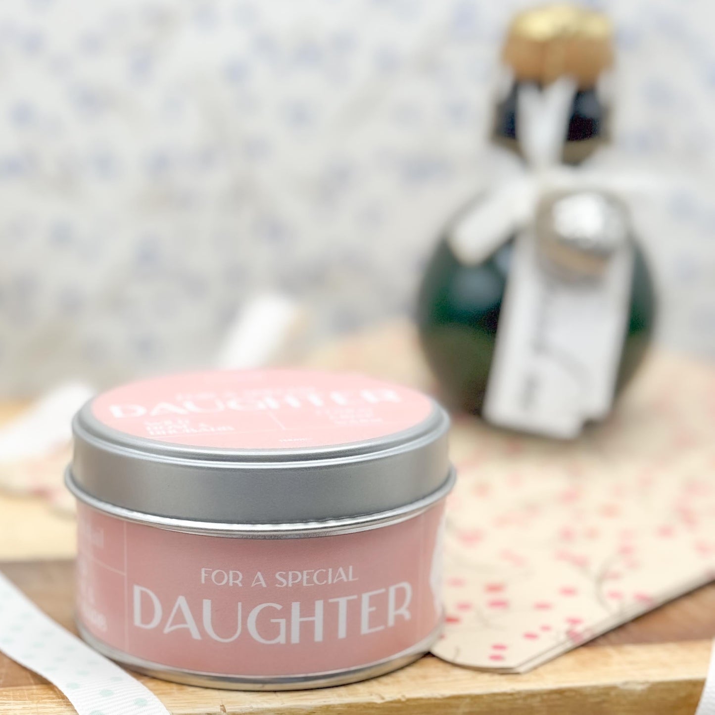 For a Special Daughter' Wild Rose & Rhubarb Occasion Candle