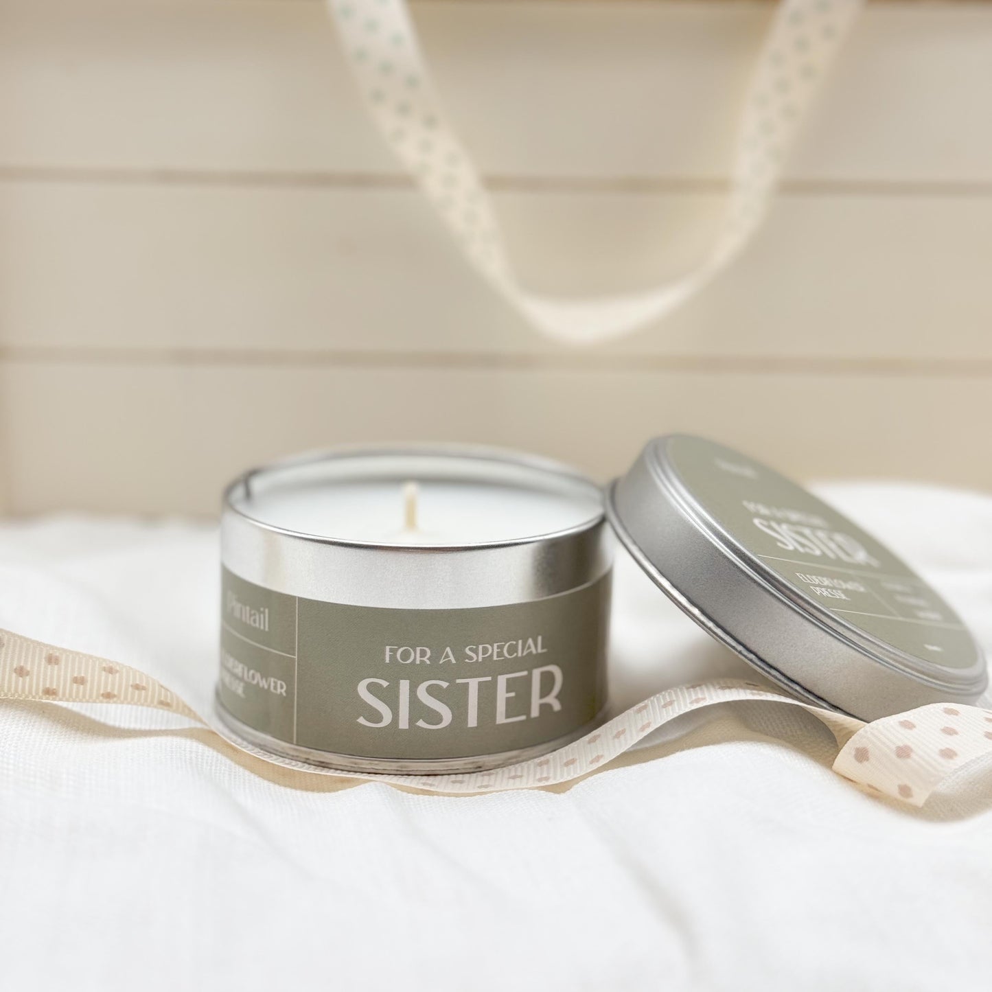 'For a Special Sister' Elderflower Press Occasion Candle