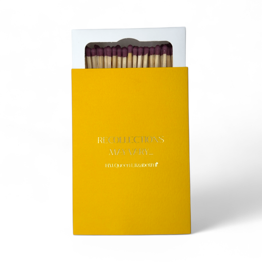 "Recollections May Vary" Matchbox