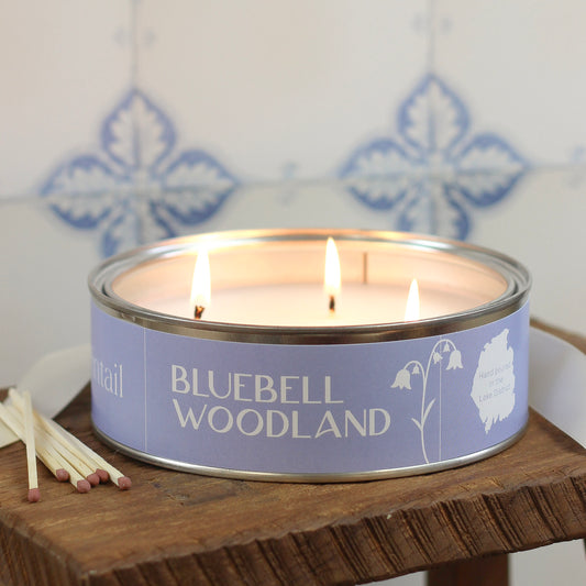 Bluebell Woodland Triple Wick Candle