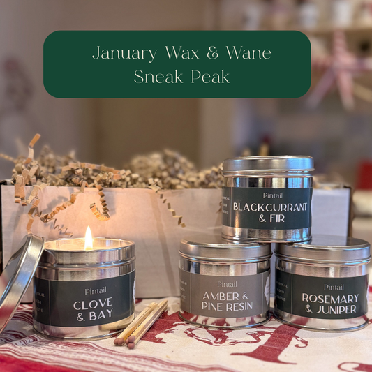 Wax & Wane Candle Subscription Box