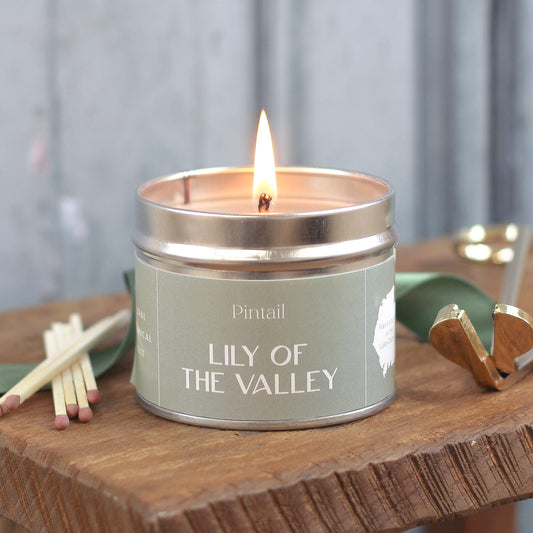 Lily of the Valley Classic Tin Candle