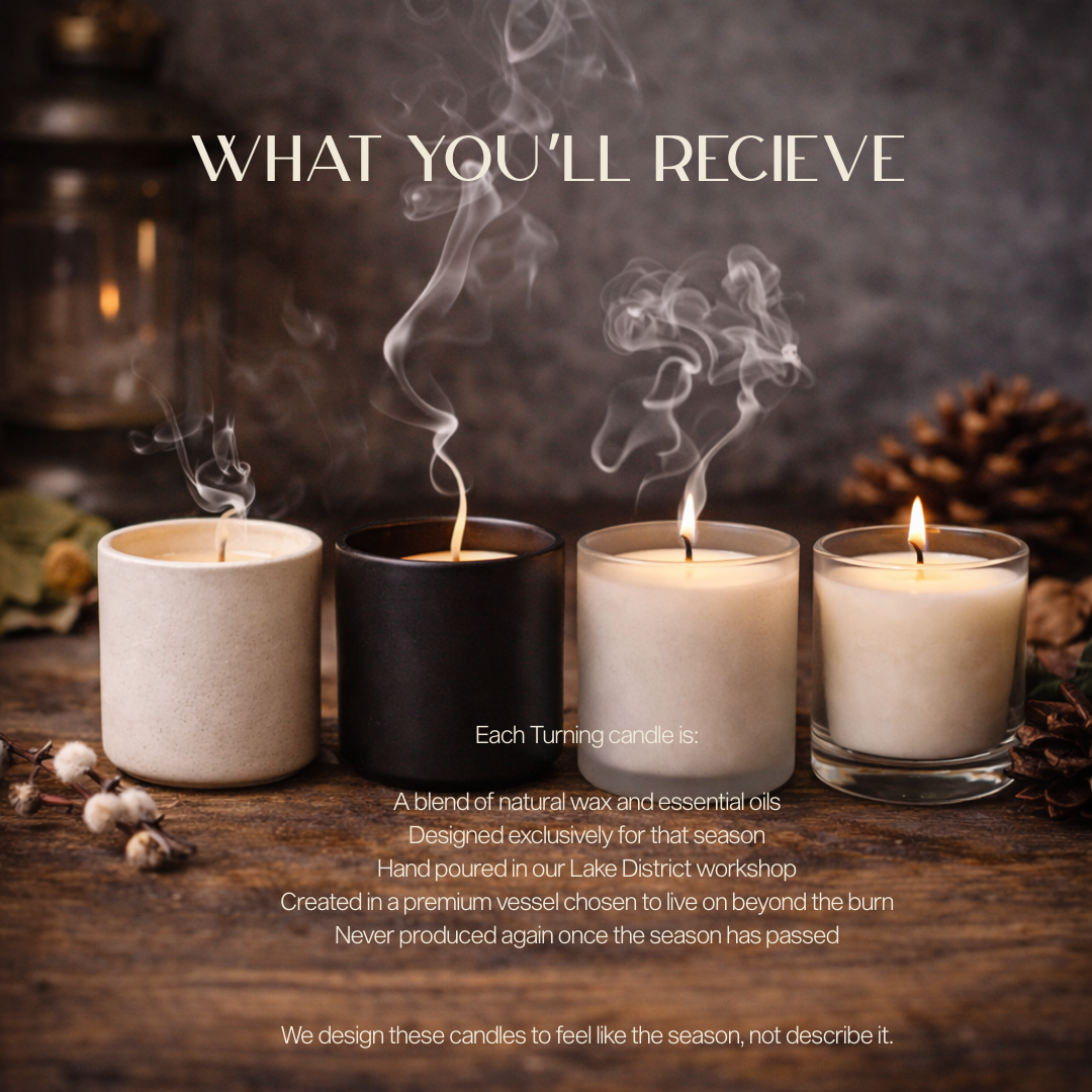 The Turning | A Seasonal Candle for Spring