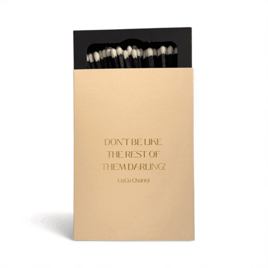 "Coco Chanel Darling" Matchbox