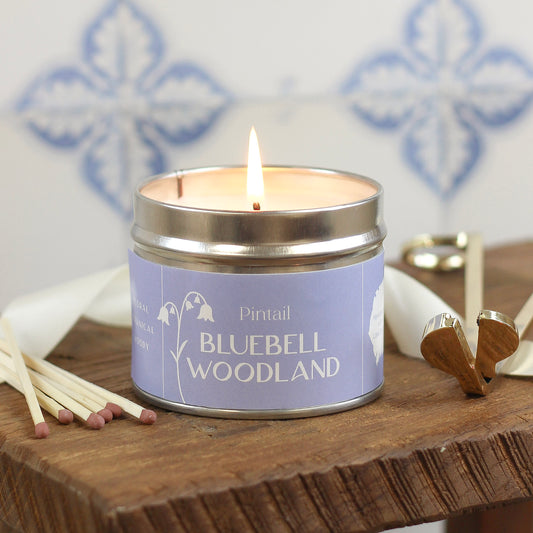 Bluebell Woodland Classic Tin Candle