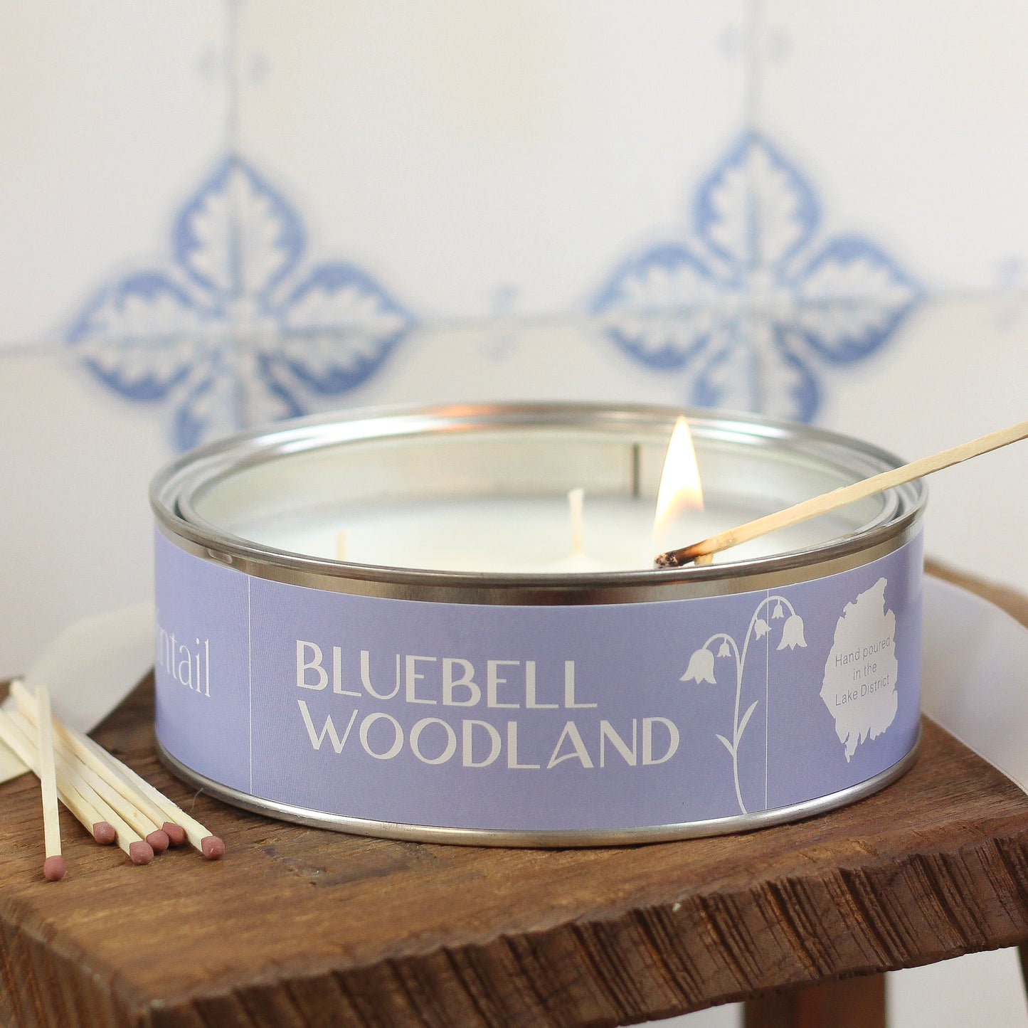Bluebell Woodland Triple Wick Candle