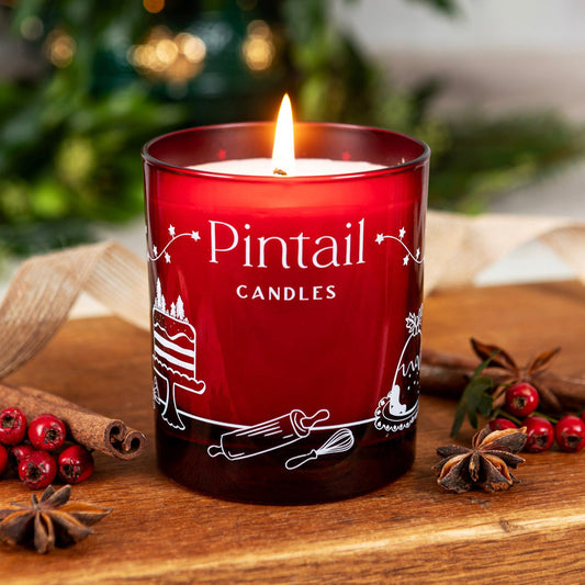 Christmas Spice Glass Candle - Dispatching November
