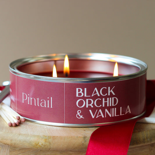 Black Orchid & Vanilla Triple Wick